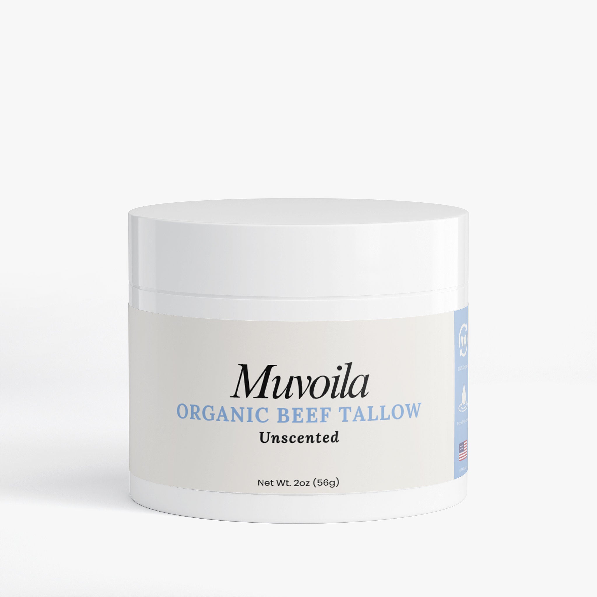 Unscented Organic Beef Tallow